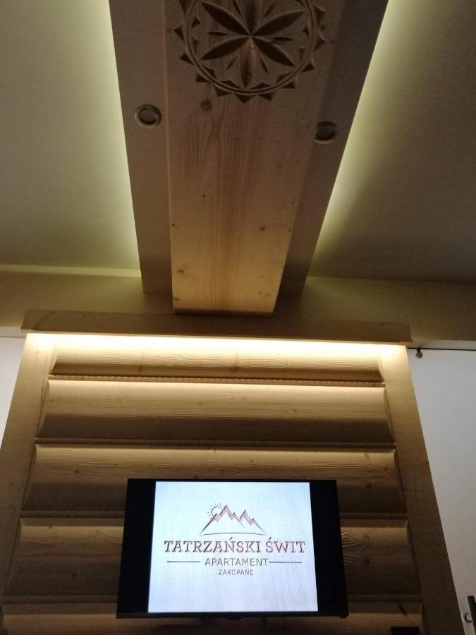Tatrzanski Swit Z Tarasem-20m2, Garazem Podziemnym, Grota Solna Apartmán Zakopane